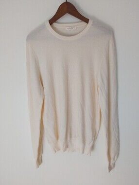 Suitsupply Fine Knit Merino Wool Crewneck Sweater Size Large